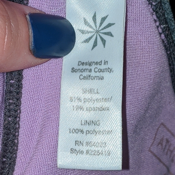 ATHLETA BETTONA GREY HALTER TANKINI - Picture 9 of 9